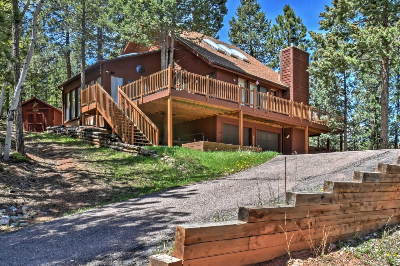 Scenic Woodland Park Hideaway With Wraparound Deck! Villa Exterior photo